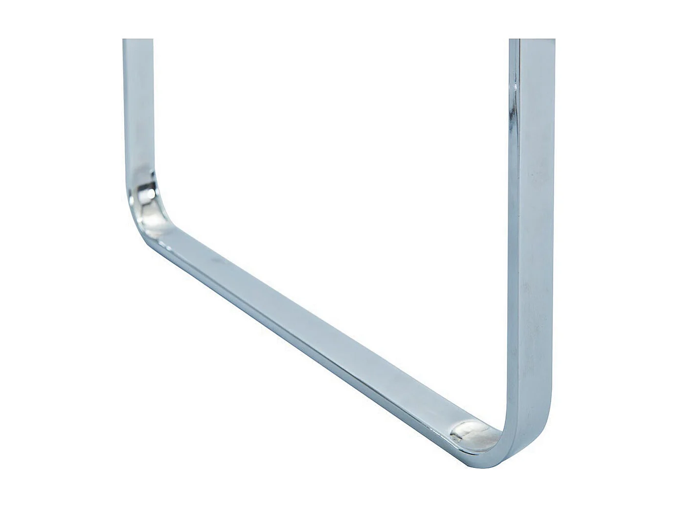 SAMIRA - Table Basse Carrée Grise Plateau Verre