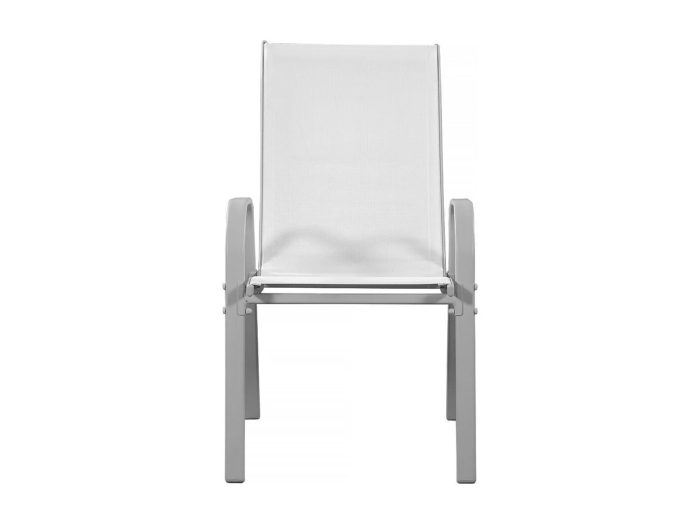 Fotel ogrodowy "Cordoba" Tekstylen - Phoenix - Jasnoszary - zestaw 2 szt.