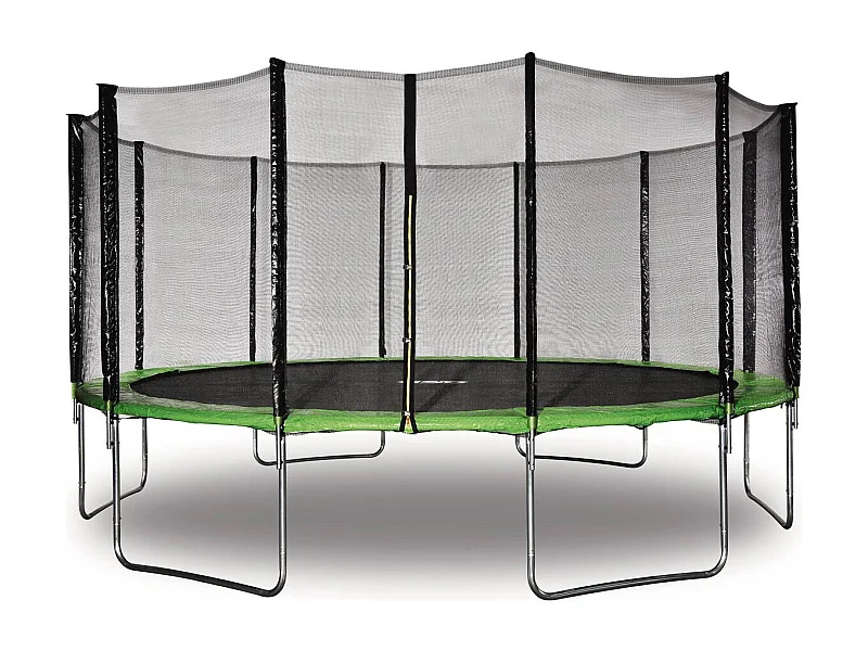 Trampoline " Yoopi " - Ø 4.90 m - Vert