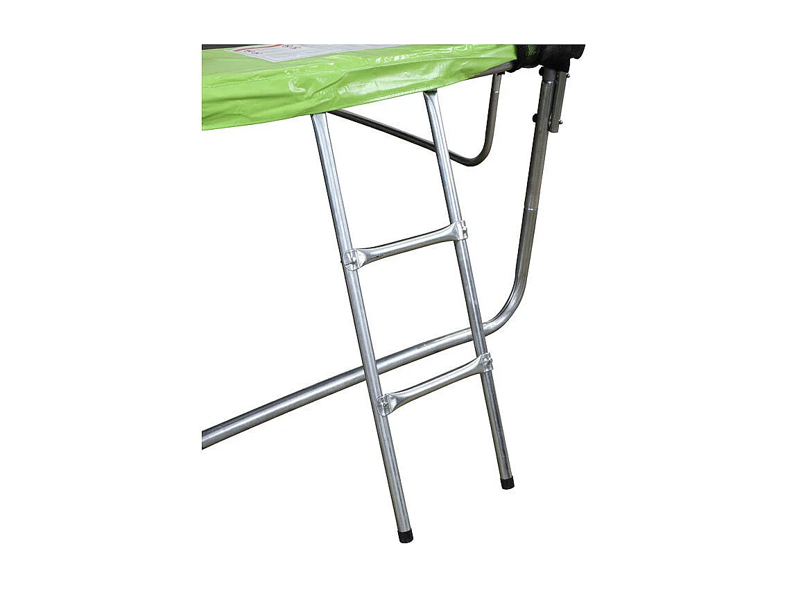 Trampoline "Yoopi" - Ø 4.25 m - Avec Filet + Echelle + Couverture + Kit d'ancrage