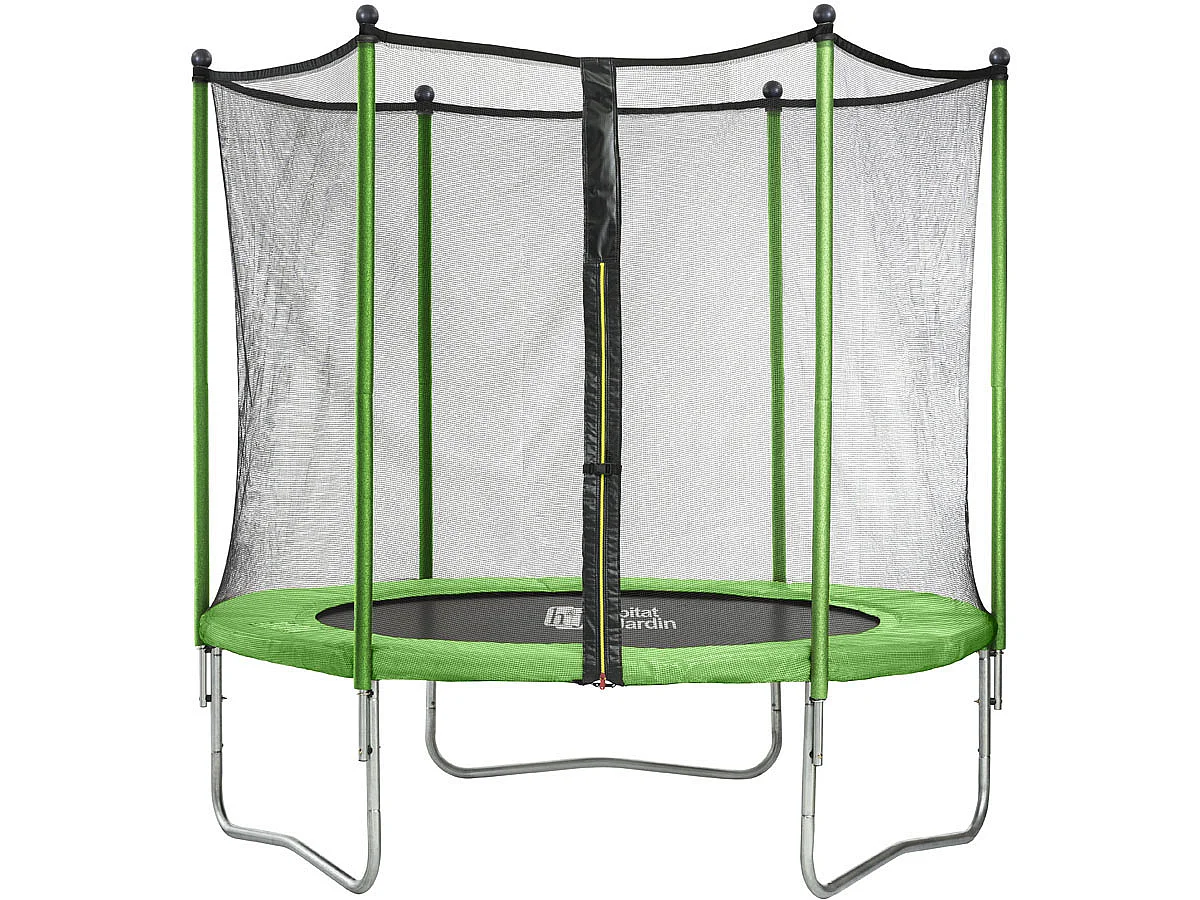 Trampoline "Yoopi 2" - Ø 3.05 m - Vert
