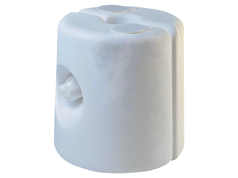 Base de cenador para rellenar - Ø 24 x 25,5 cm - Blanco