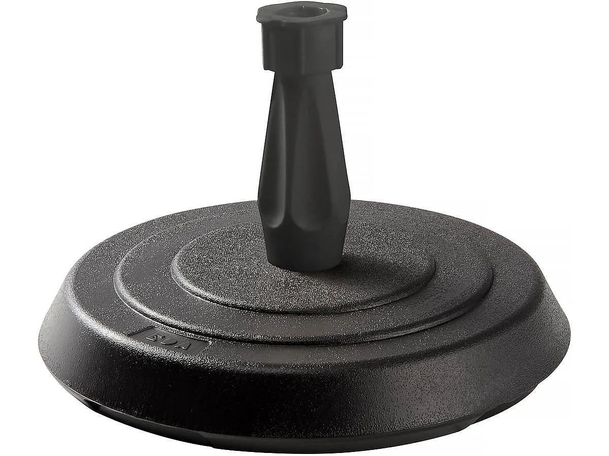 Pied de parasol rond  - ø39 x 25 cm - Béton