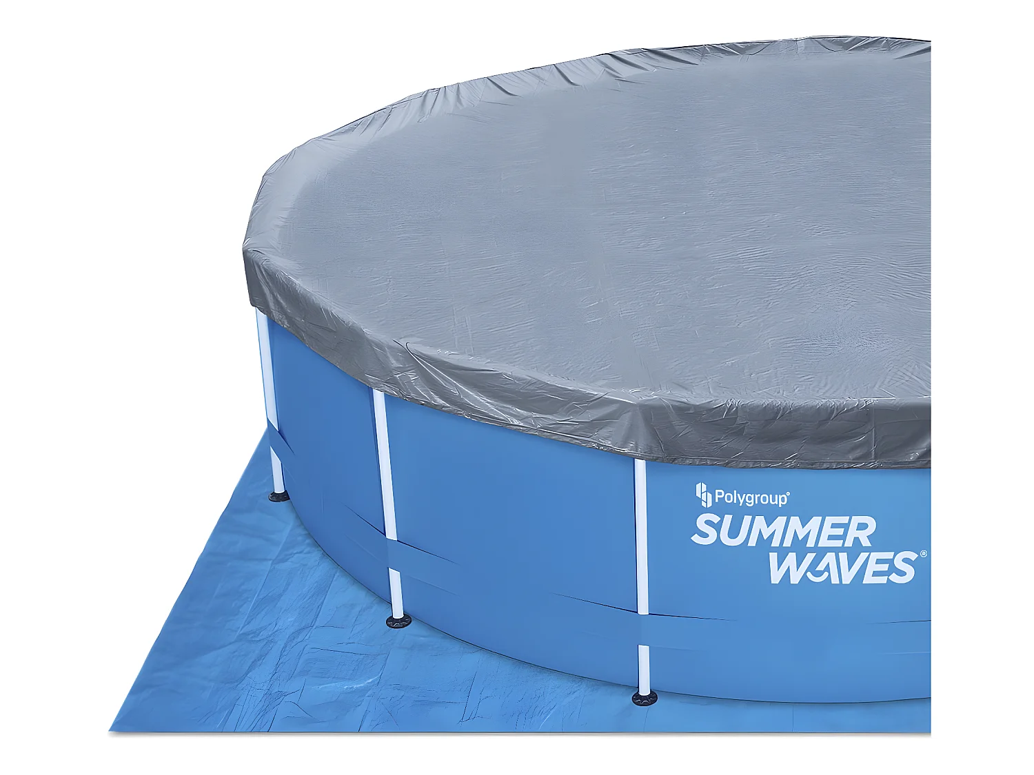 Piscine tubulaire - Ø 4,57 x 1,22 m - Sans filtration