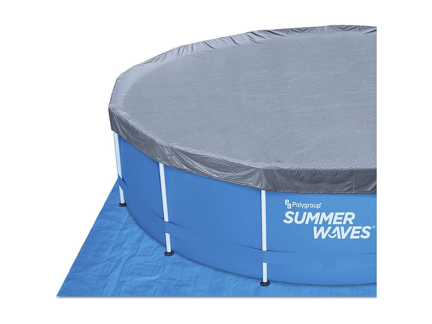 Piscine tubulaire - Ø 4,57 x 1,22 m - Sans filtration