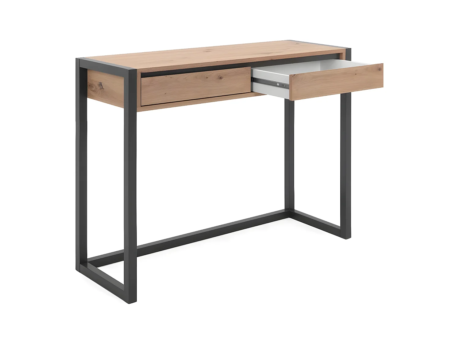 Konsolentisch Denver 44 Artisan-Eiche und Anthrazit