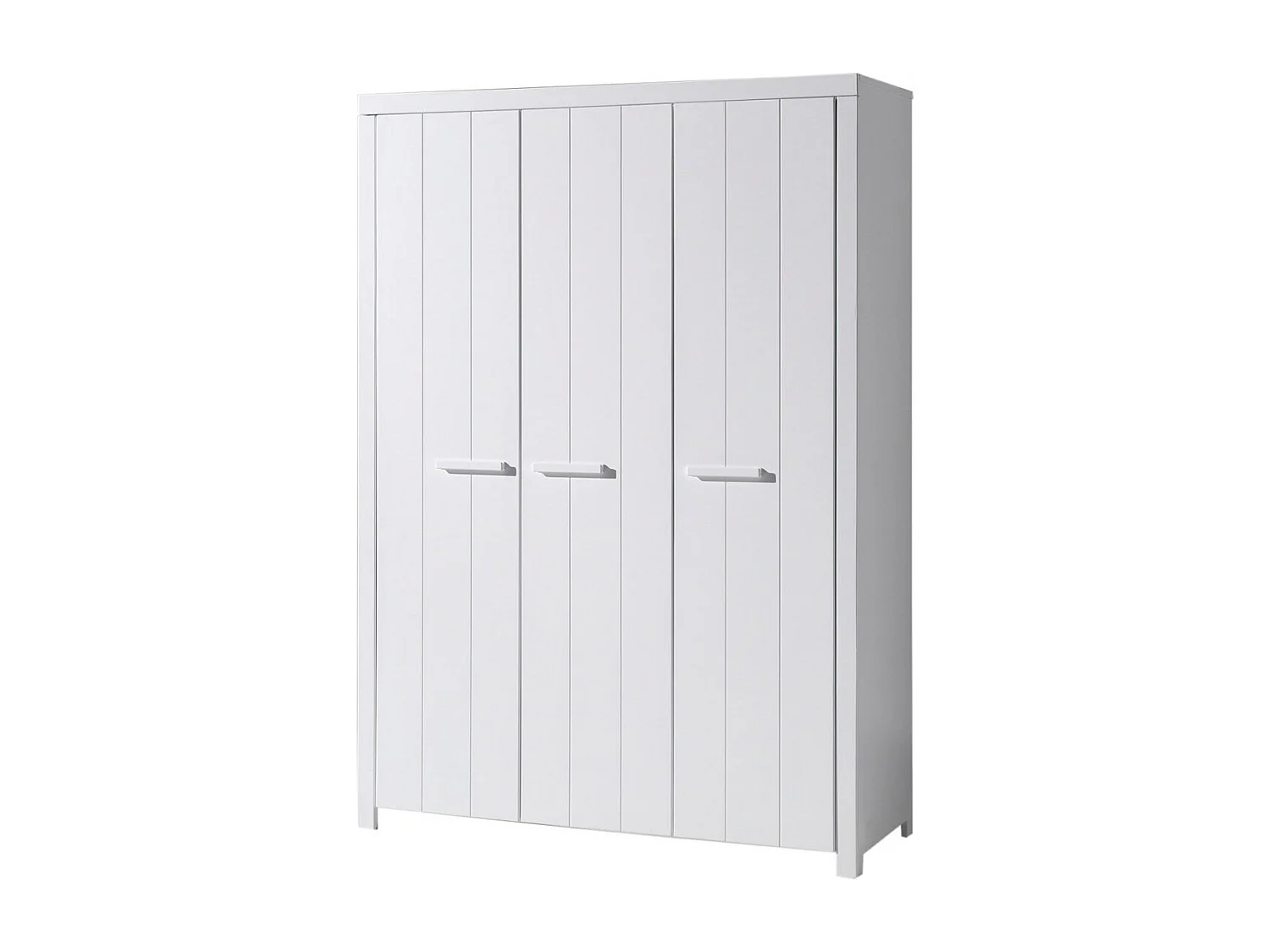 GASTON - Chambre 90x200cm + Sommier + Armoire 3P + Bureau