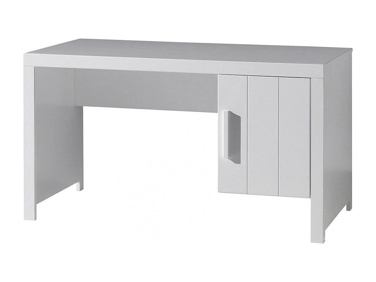 GASTON - Chambre 90x200cm + Sommier + Armoire 3P + Pack Bureau