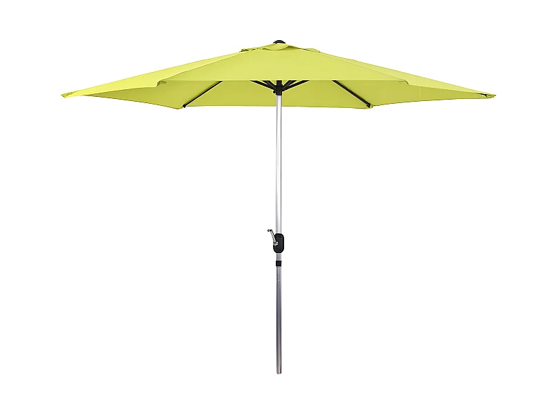 Sonnenschirm aus Alu "Sol" - Rund - Ø 3m - Grün
