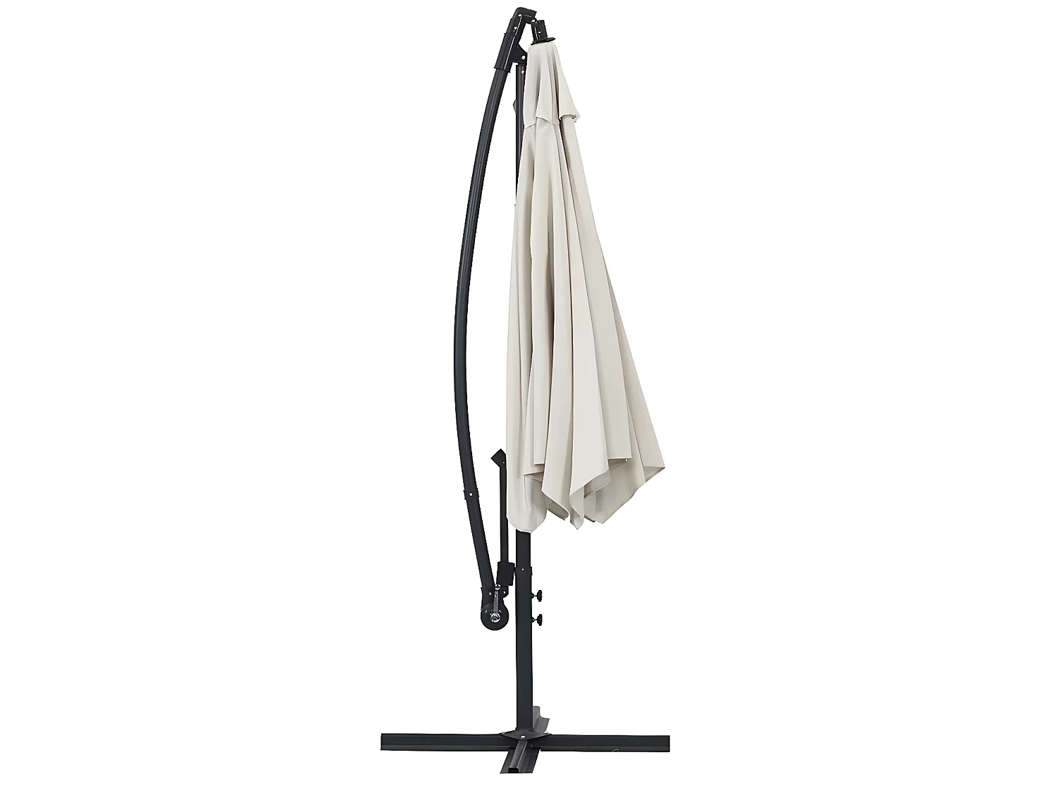 Parasol déporté "Ilios" - Ecru