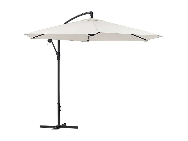 Parasol déporté "Ilios" - Ecru