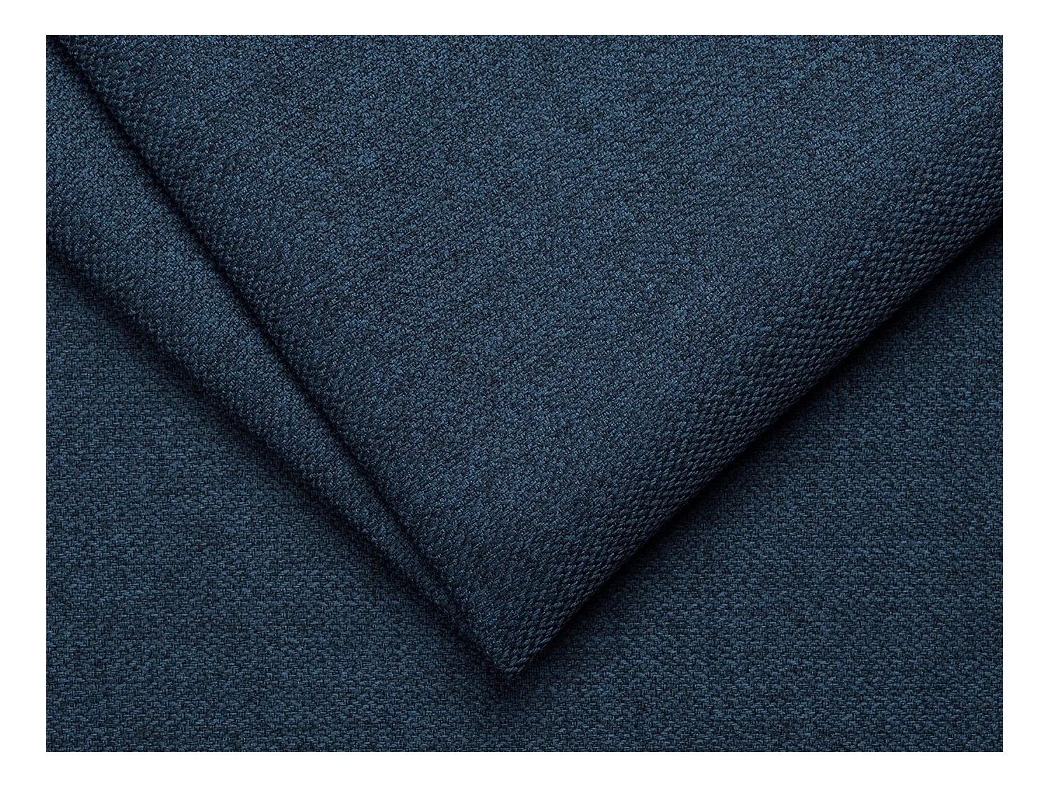 Canapé 3 places convertible express en tissu bleu nuit COGLIO