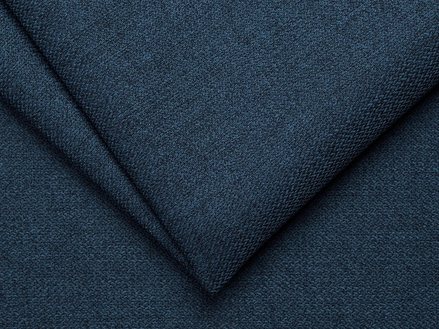 Canapé 3 places convertible express en tissu bleu nuit COGLIO