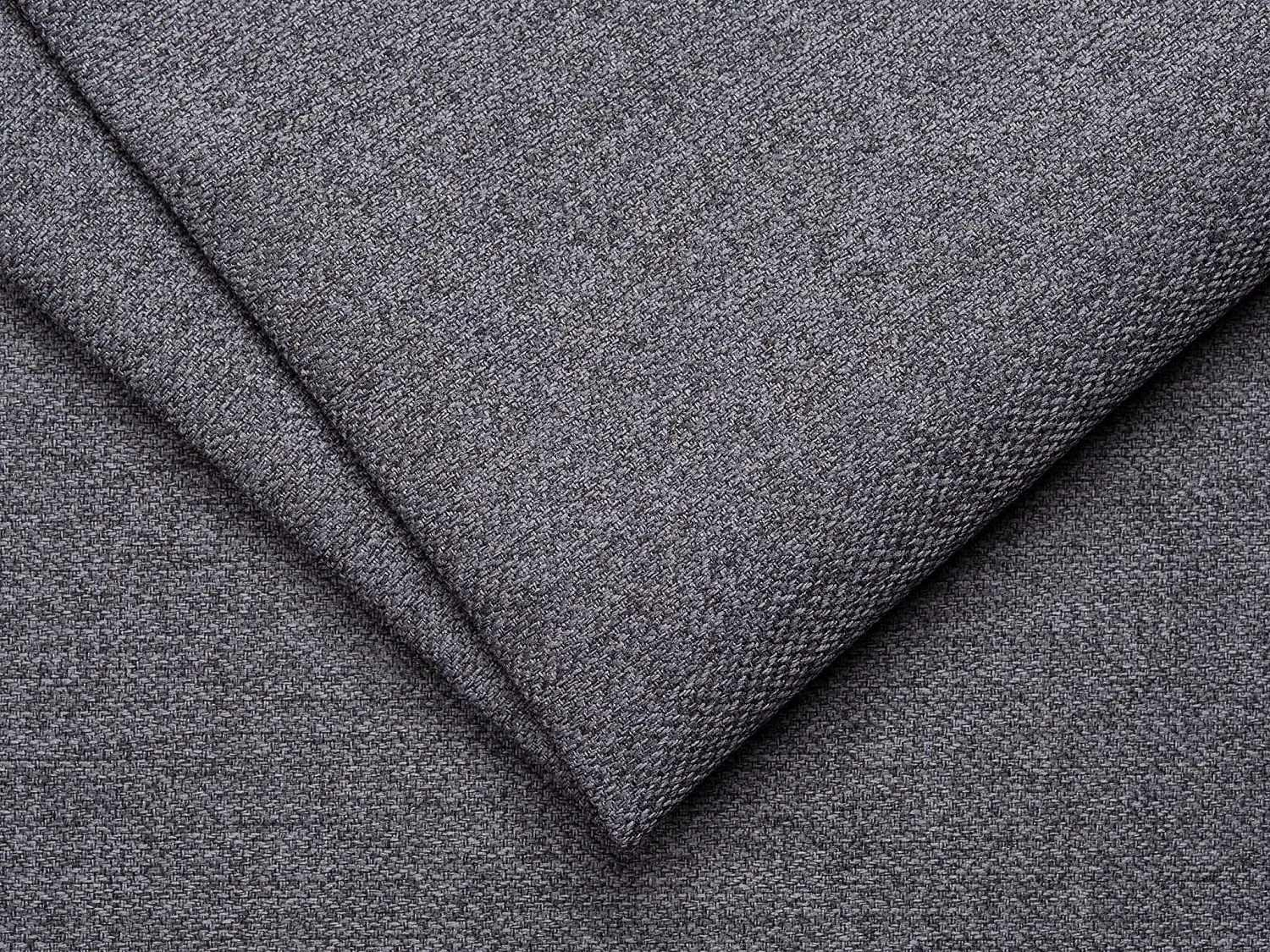 Canapé 3 places convertible express en tissu gris anthracite COGLIO