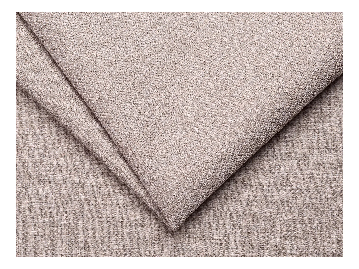 Sofá cama de 3 plazas de tela tipo italiano beige COGLIO
