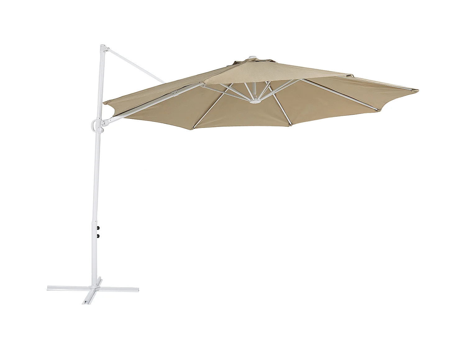 Parasol déporté 295 cm SAVONA II Taupe