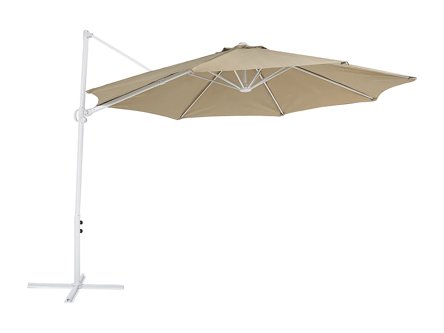 Parasol déporté 295 cm SAVONA II Taupe