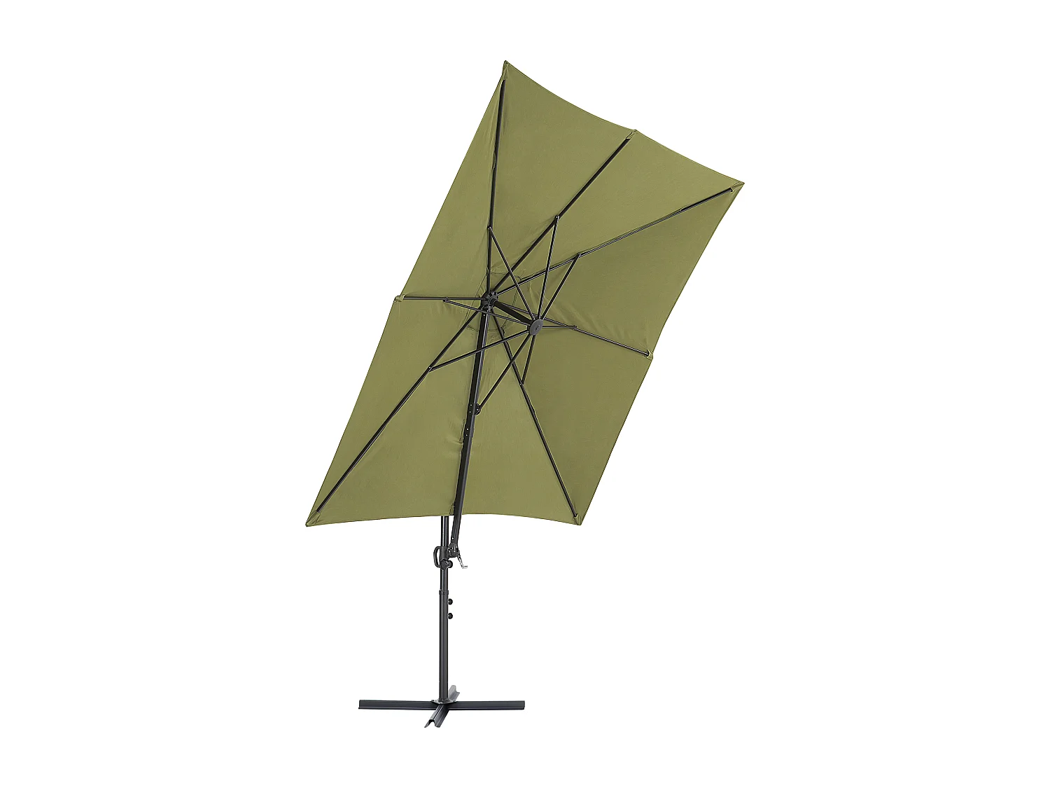 Cantilever parasol 245 cm MONZA II Olijfgroen