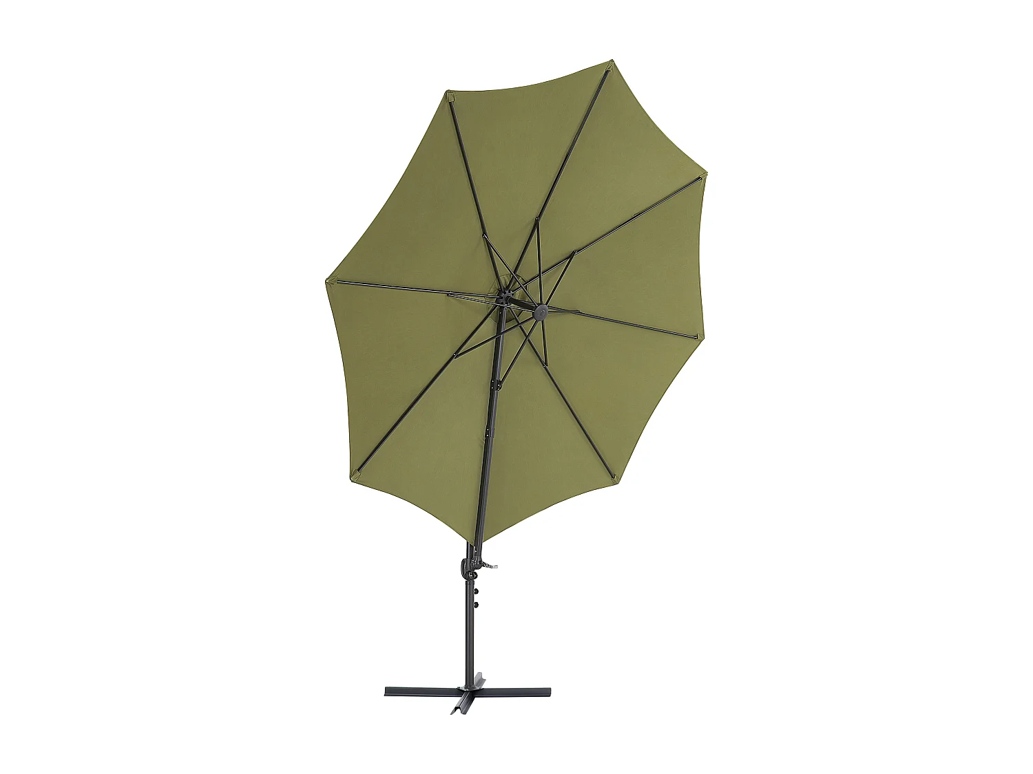 Parasol déporté 295 cm SAVONA II Vert olive
