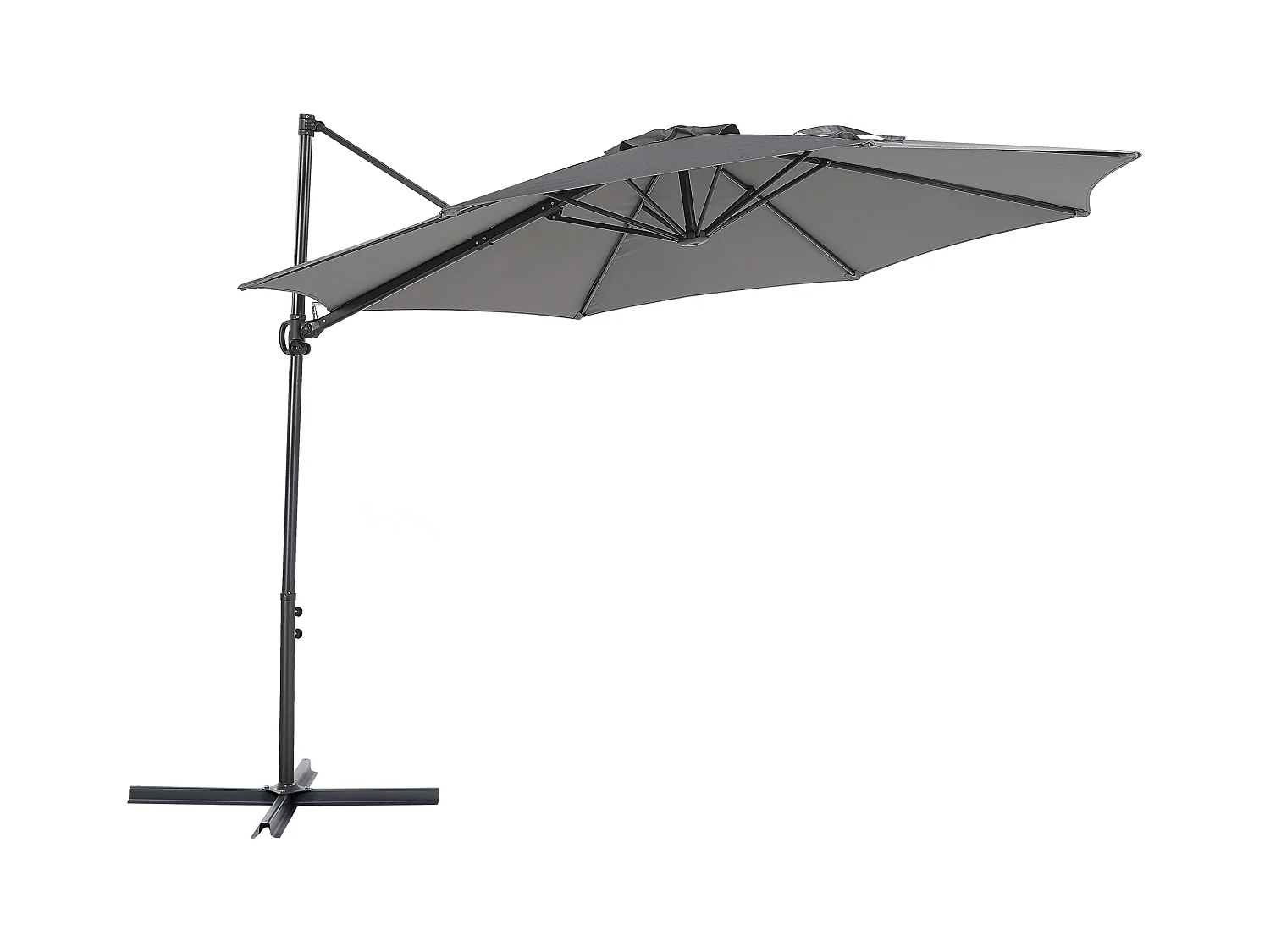Cantilever parasol 295 cm SAVONA II Donkergrijs