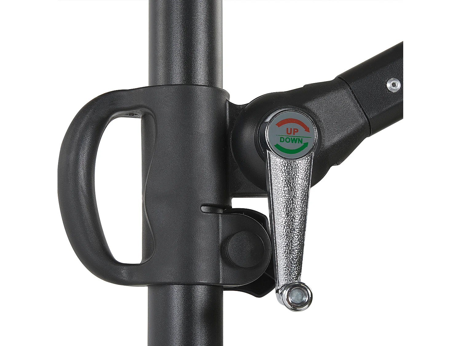 Cantilever parasol 295 cm SAVONA II Donkergrijs