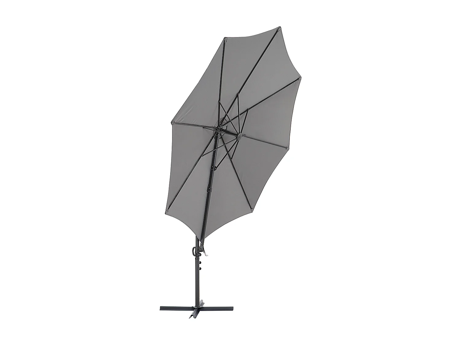 Cantilever parasol 295 cm SAVONA II Donkergrijs