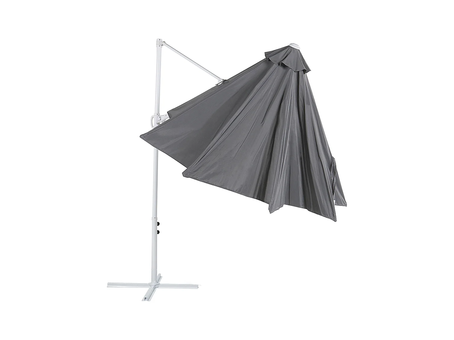 Sombrilla sin volantes 295 cm SAVONA II Gris oscuro