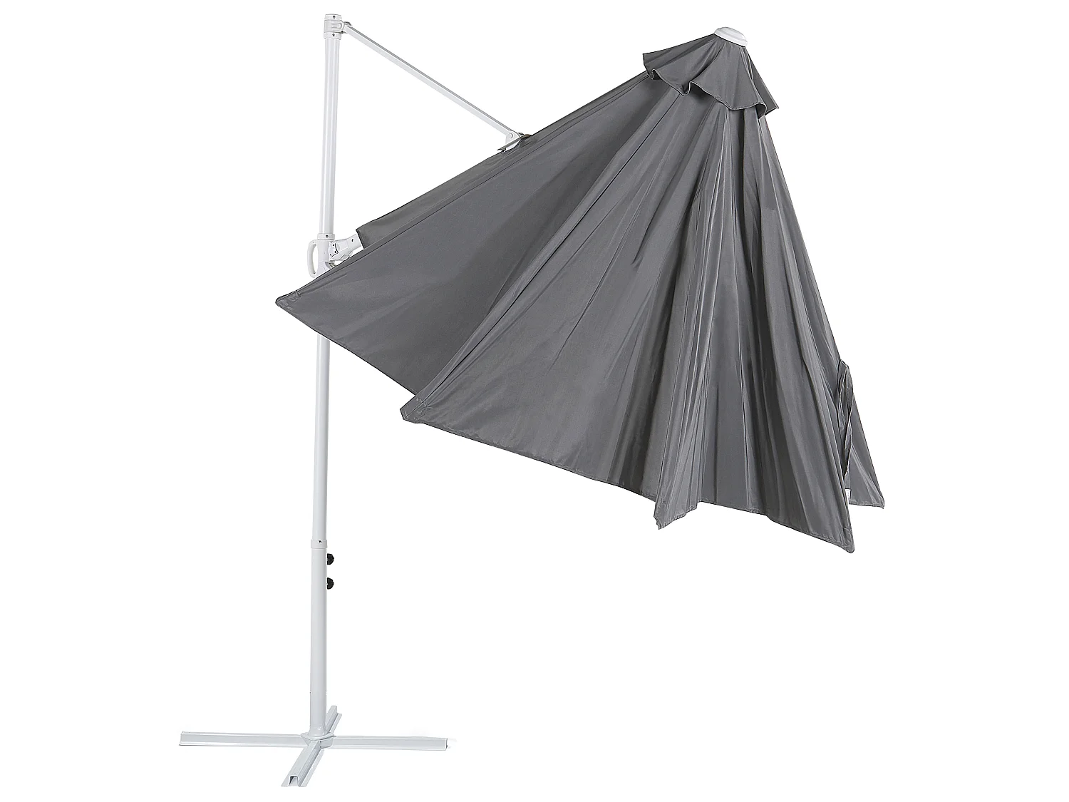 Parasol déporté 295 cm SAVONA II Gris foncé