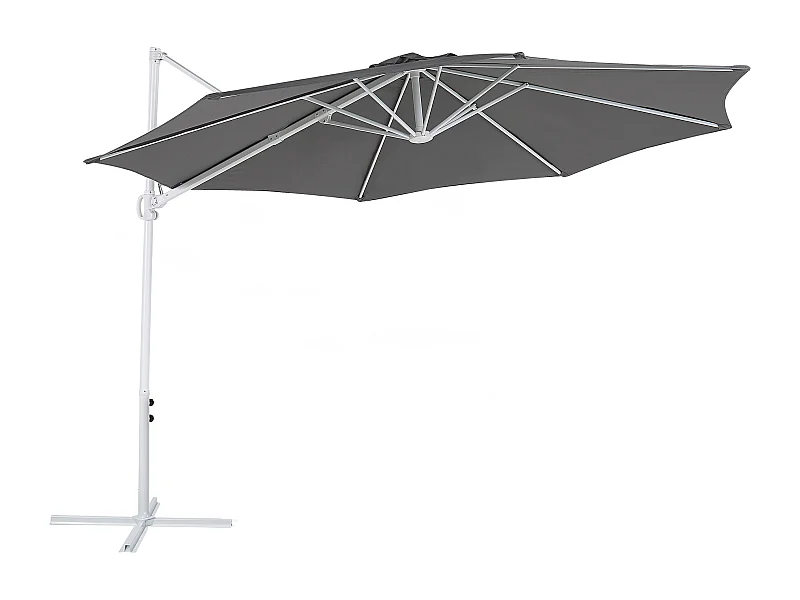 Cantilever parasol 295 cm SAVONA II Donkergrijs