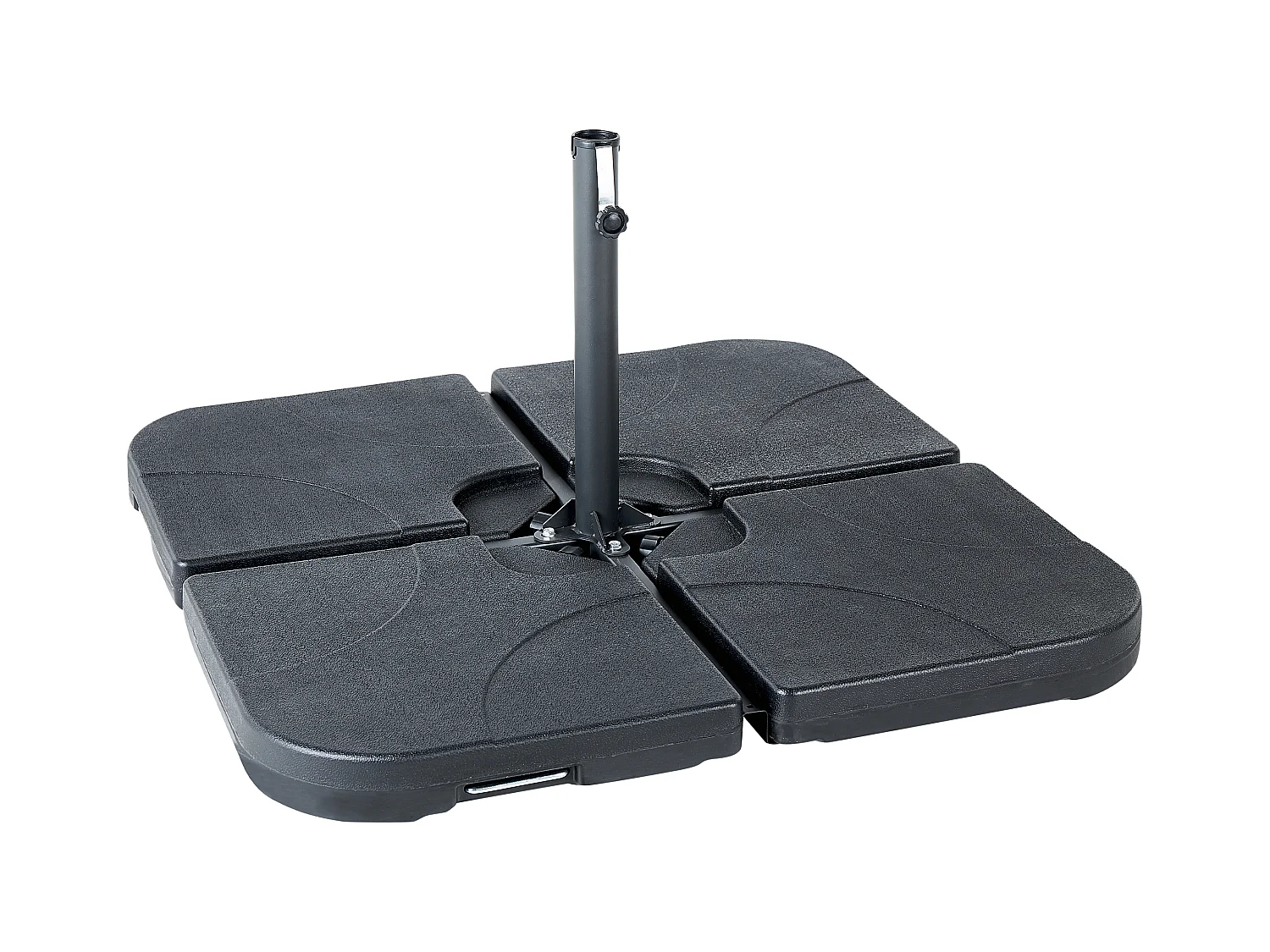 Parasolvoet VICCHIO Zwart 4.5 kg