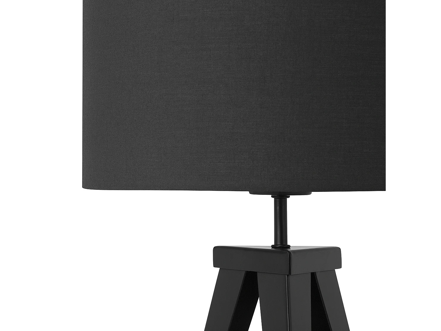 Conjunto de 2 candeeiros de mesa pretos STILETTO