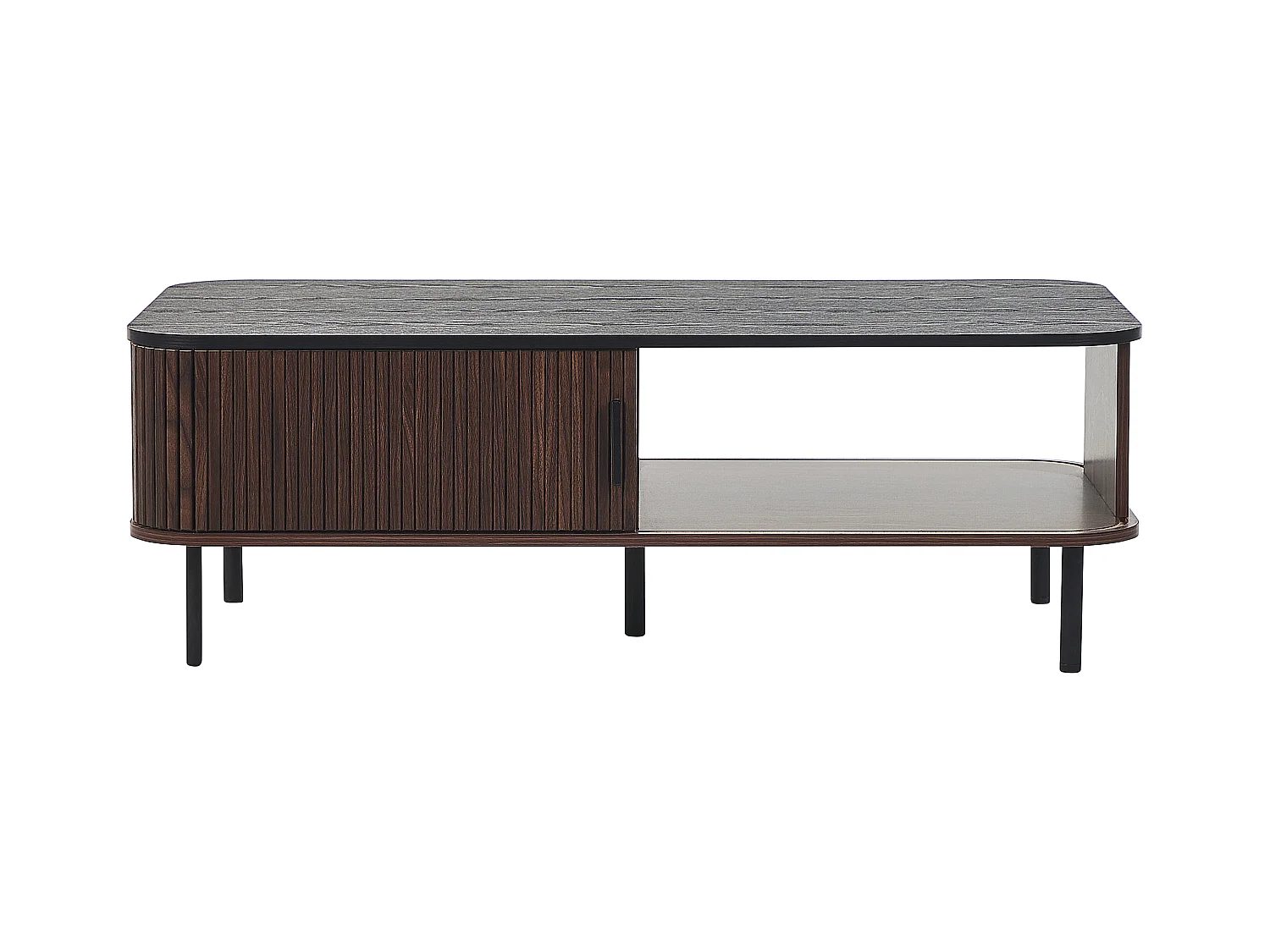 Table basse JOSE Marron foncé avec rangement