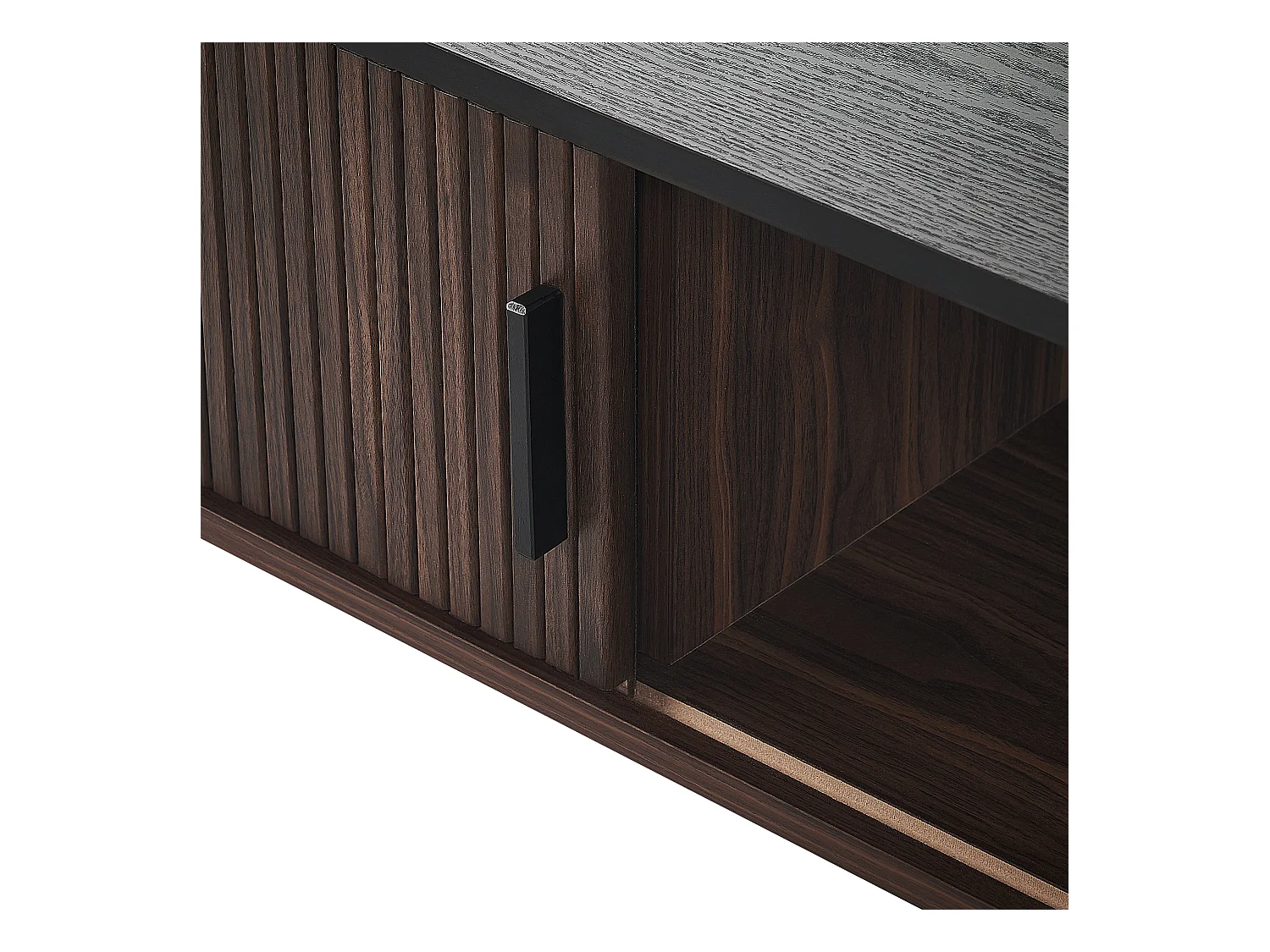 Table basse JOSE Marron foncé avec rangement