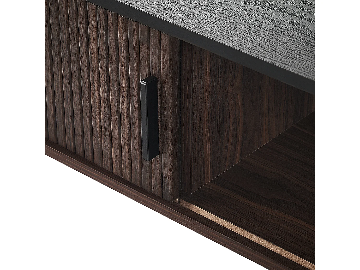 Table basse JOSE Marron foncé avec rangement