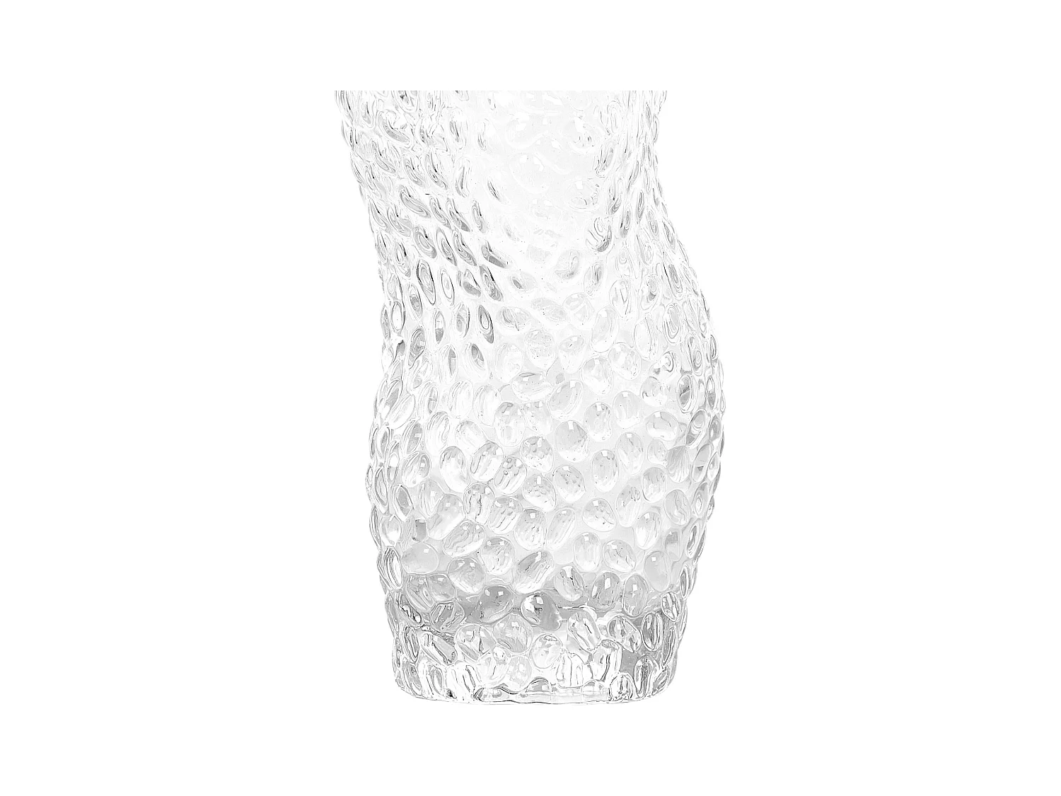 Vase à fleurs ELATOS Verre 23 cm Transparent