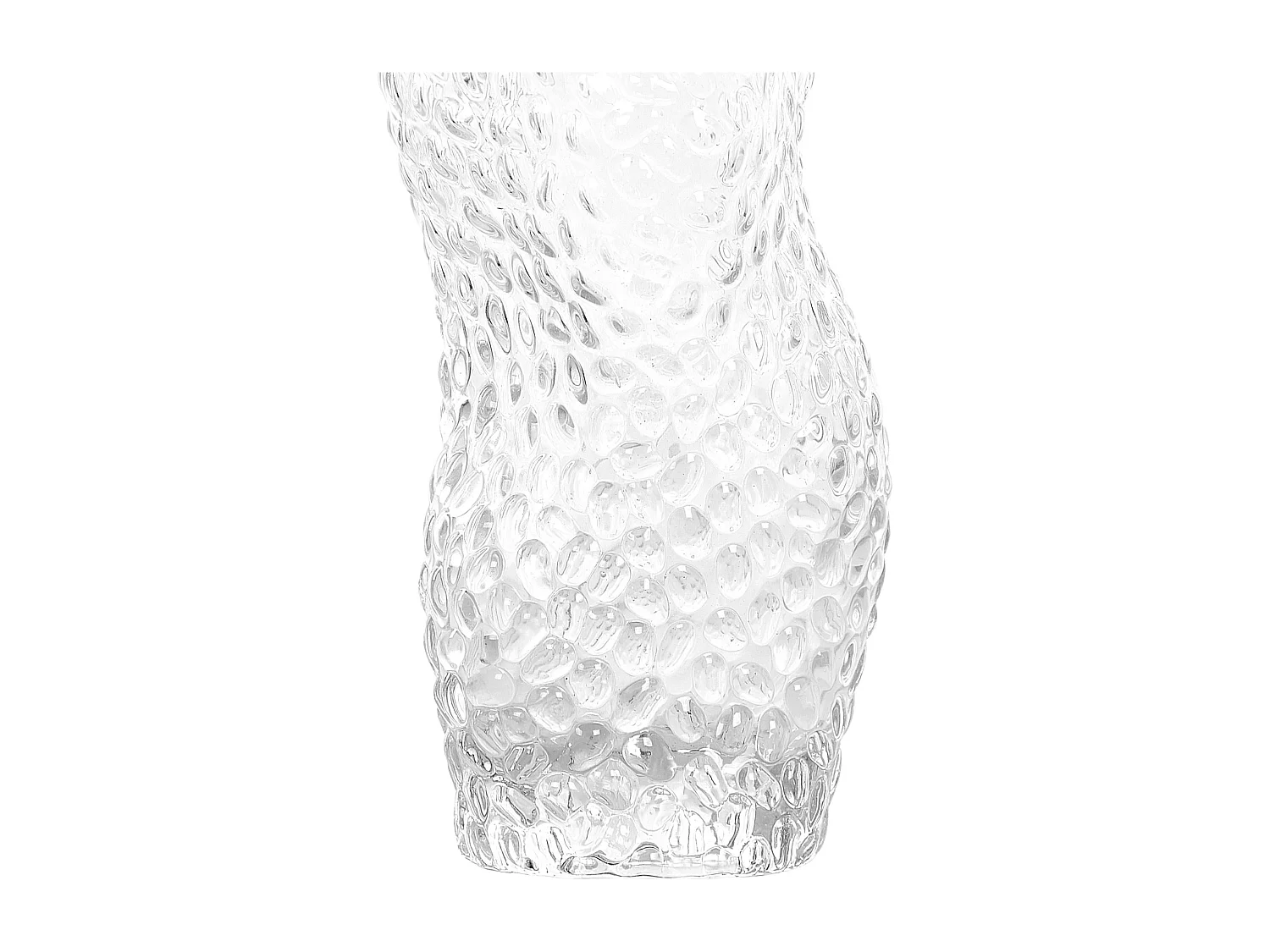 Vase à fleurs ELATOS Verre 23 cm Transparent
