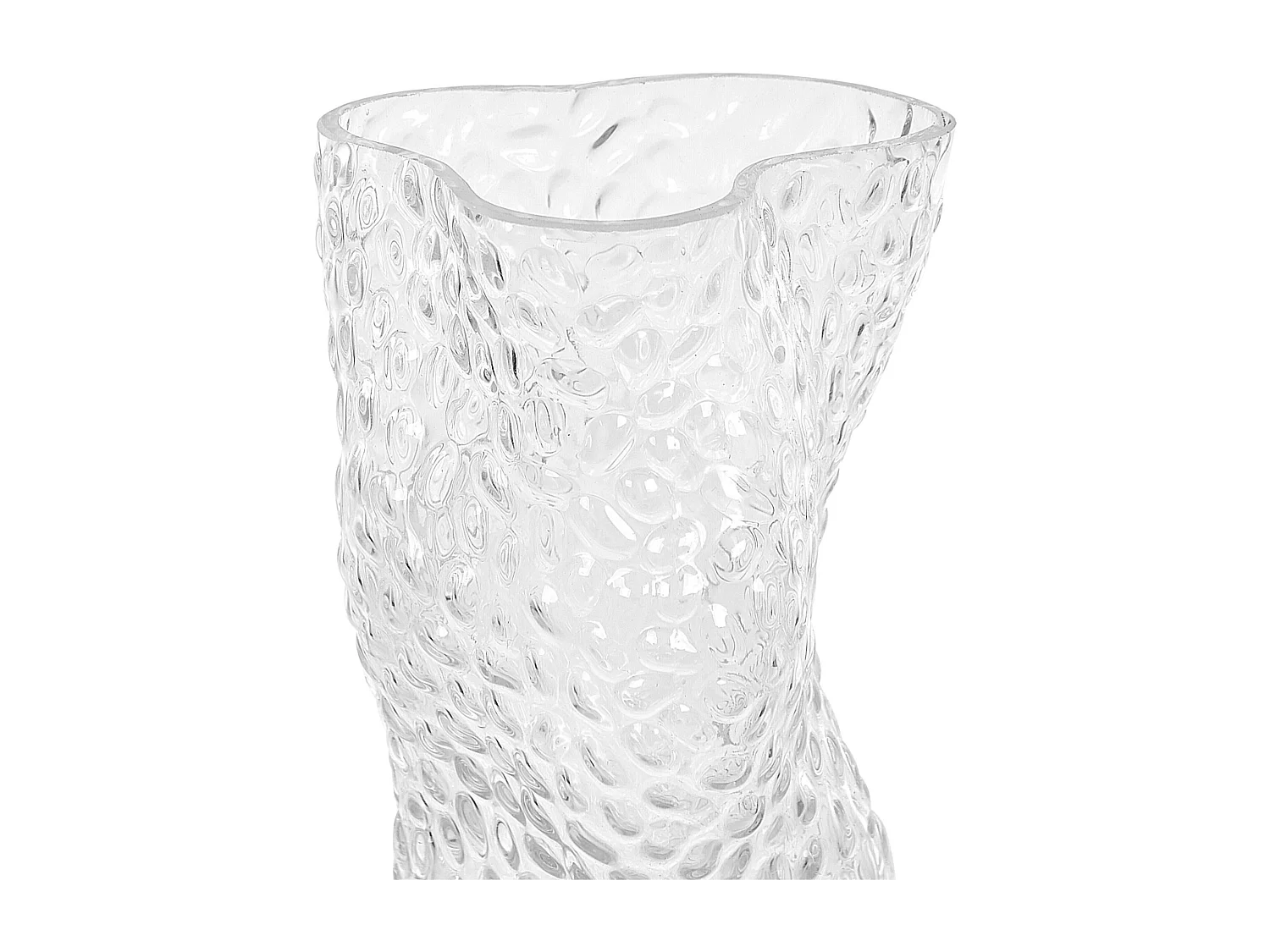 Bloemenvaas ELATOS Glas 23 cm Transparant