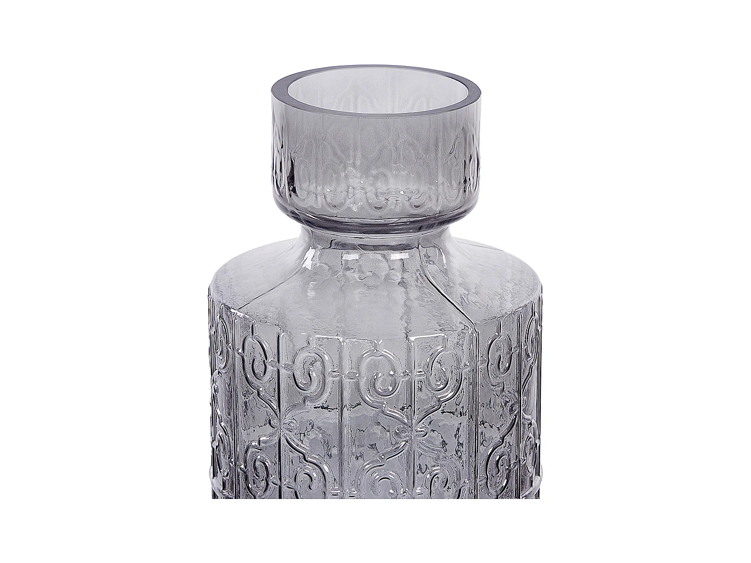 Vaso da fiori DIKELLA Vetro 33 cm Grigio