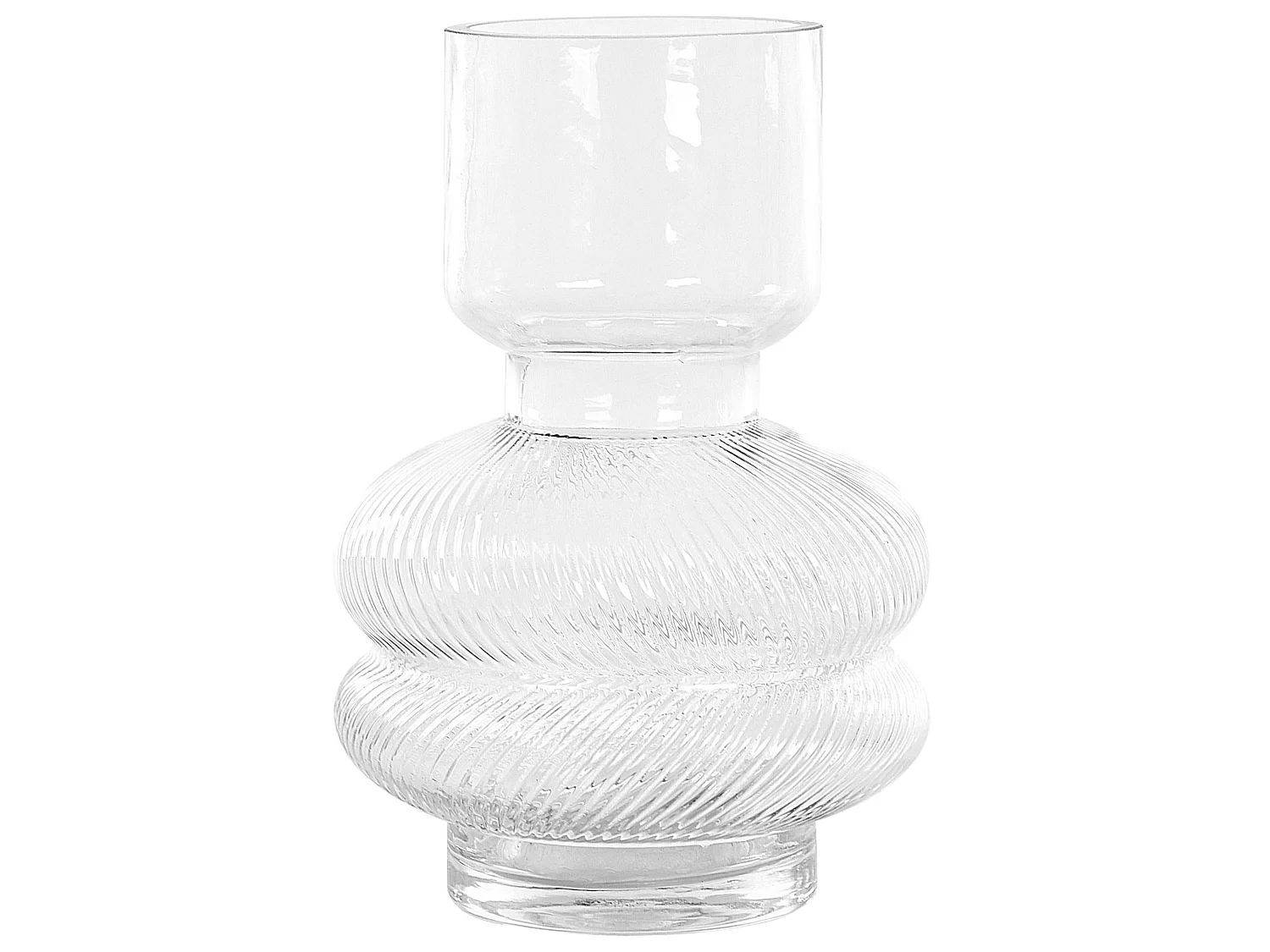 Vase à fleurs RODIA Verre 24 cm Transparent