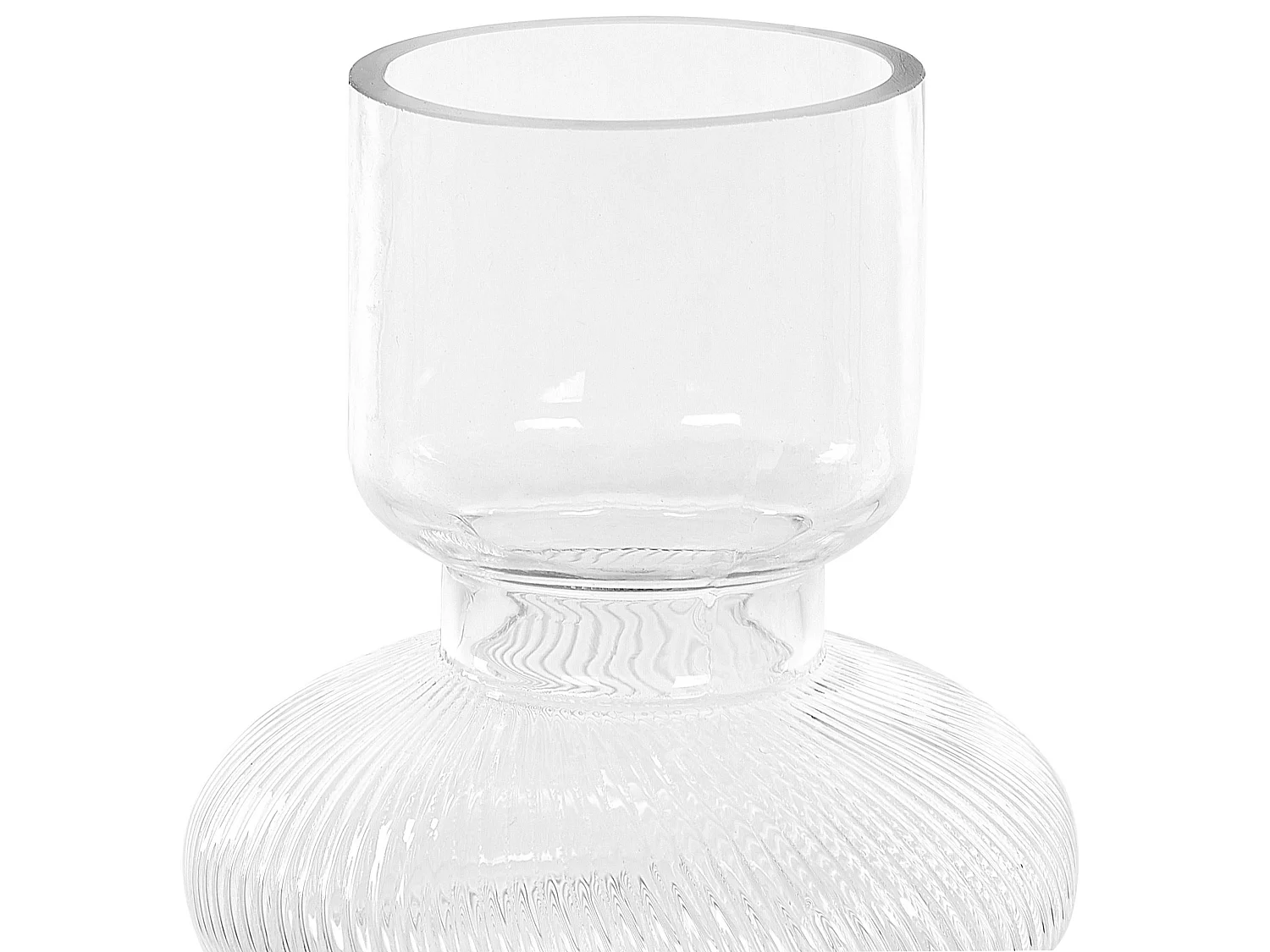 Vase à fleurs RODIA Verre 24 cm Transparent