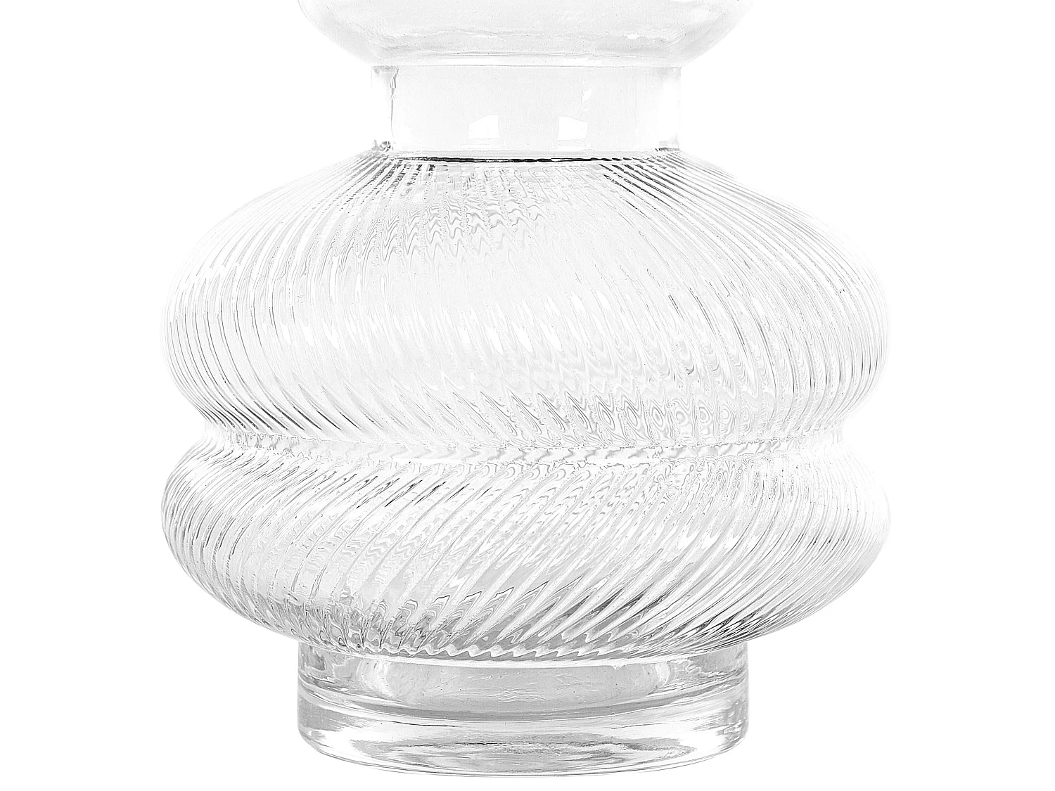 Vase à fleurs RODIA Verre 24 cm Transparent