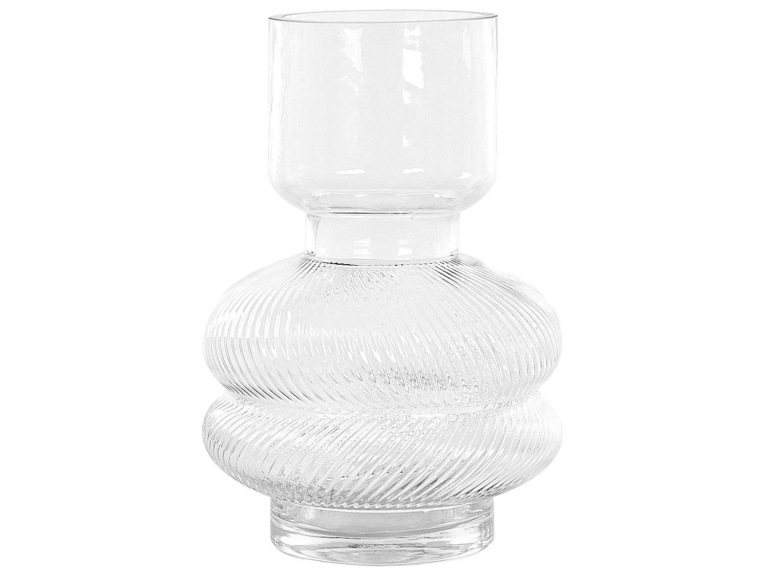 Vase à fleurs RODIA Verre 24 cm Transparent