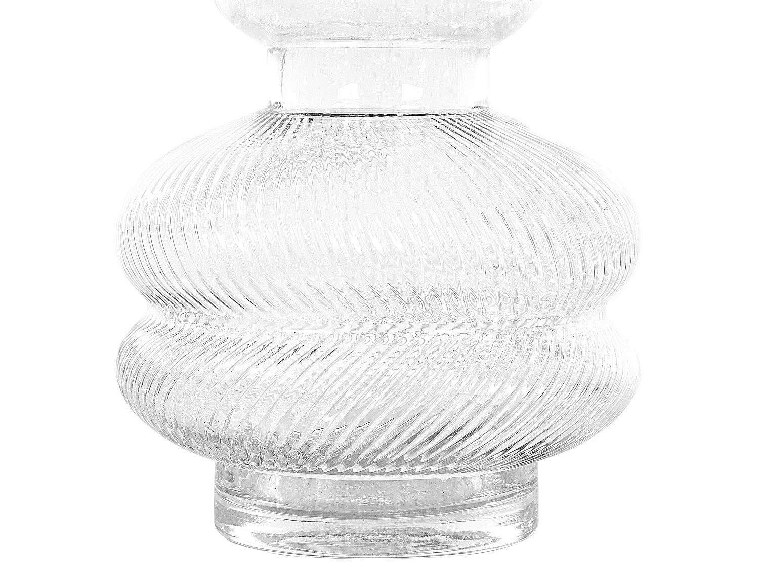 Vase à fleurs RODIA Verre 24 cm Transparent