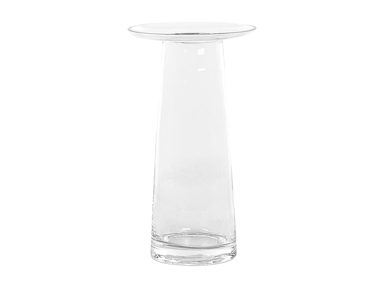 Vase à fleurs MANNA Verre 26 cm Transparent