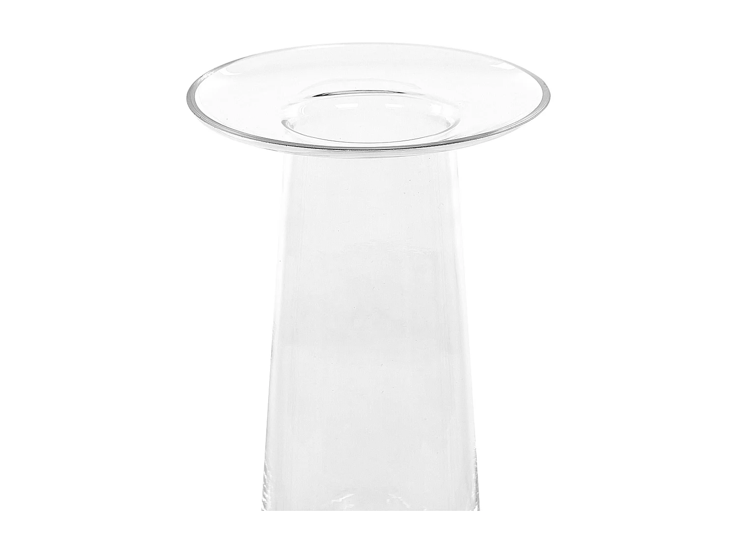 Vase à fleurs MANNA Verre 26 cm Transparent
