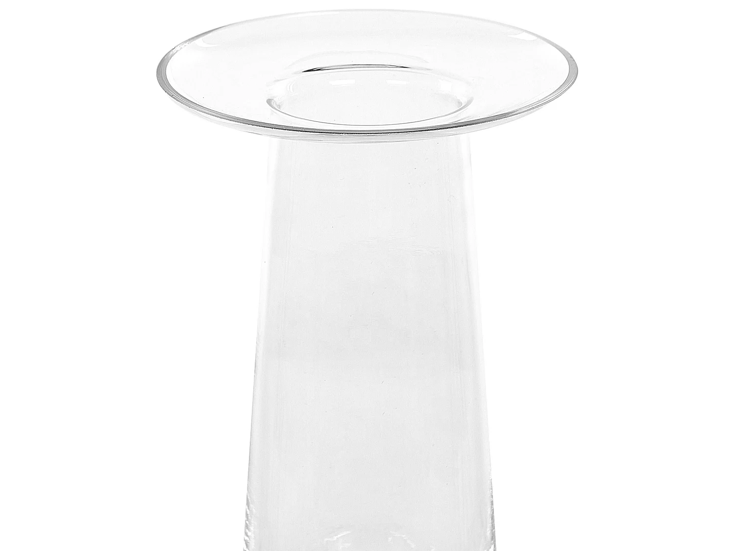 Blumenvase MANNA Glas 26 cm Transparent