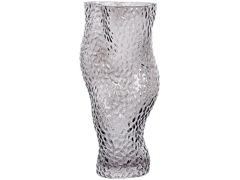 Vaso da fiori DYTIKO Vetro 31 cm Grigio