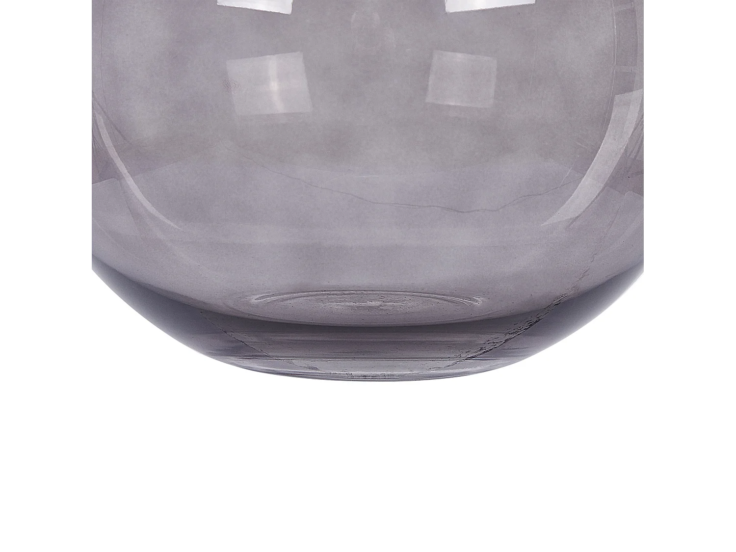 Vaso da fiori POLYDROSOS Vetro 22 cm Grigio