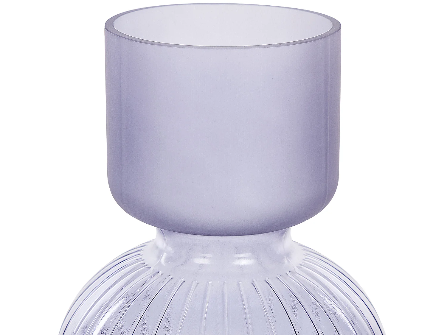 Bloemenvaas THETIDIO Glas 26 cm Paars