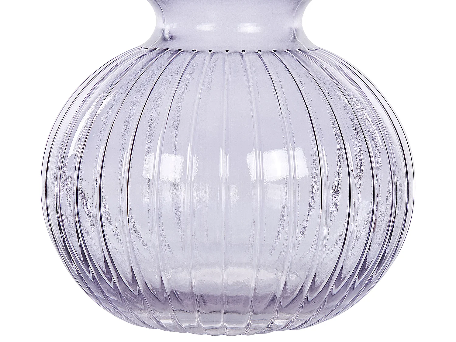 Bloemenvaas THETIDIO Glas 26 cm Paars